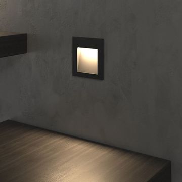 Встраиваемый светодиодный светильник для лестниц MRL LED 1103 черный Elektrostandard