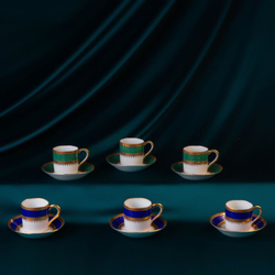 Винтаж: Кофейный сервиз на 6 персон «Limoges»