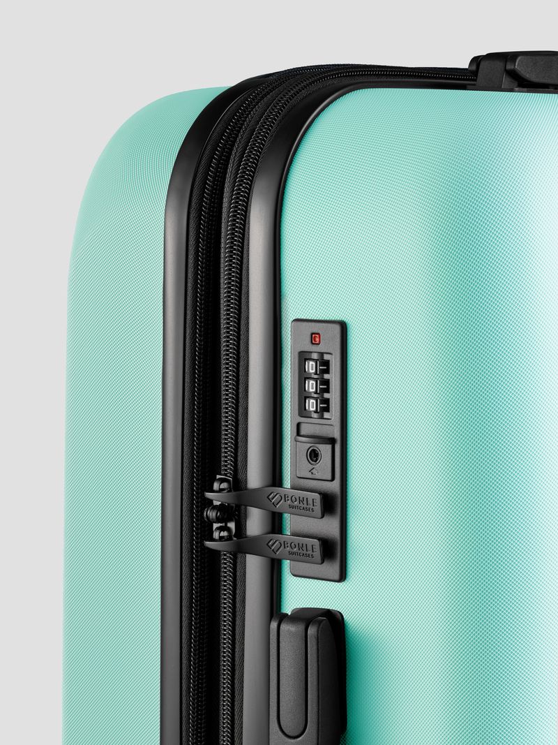Чемодан Bonle размер М Мятный