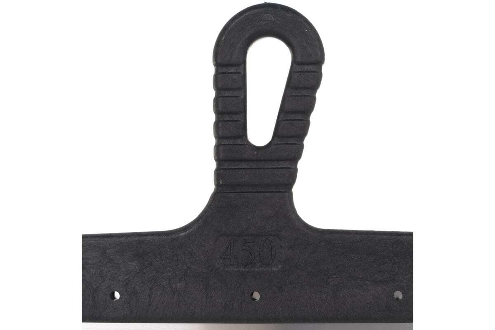 ШПАТЕЛЬ ФАСАДНЫЙ СИБРТЕХ НЕРЖ.СТАЛЬ 450ММ ПЛАСТМАС.РУЧКА 85450