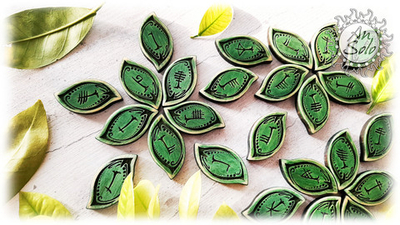 Руны Огама "Листок"