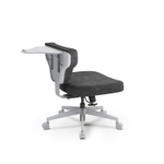 Кресло гибридной посадки FoxGear SHORTZ Fabric, размер 2 (с ноутбучным столиком), тёмно-серый (FG-SHORTZ-F2-DG)