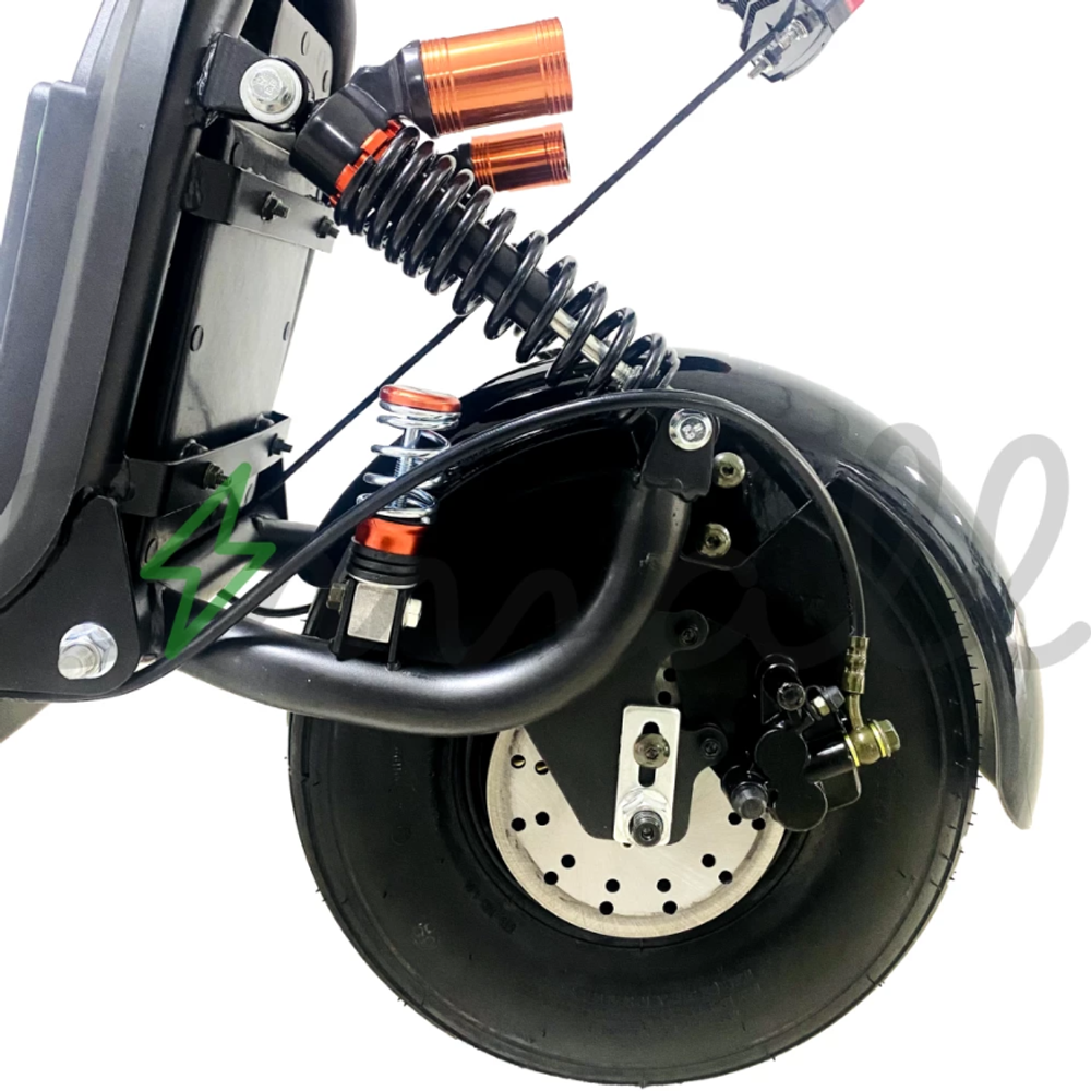 ЭЛЕКТРОСКУТЕР CITYCOCO GT X5 1500W 15AH 48V ЧЕРНЫЙ