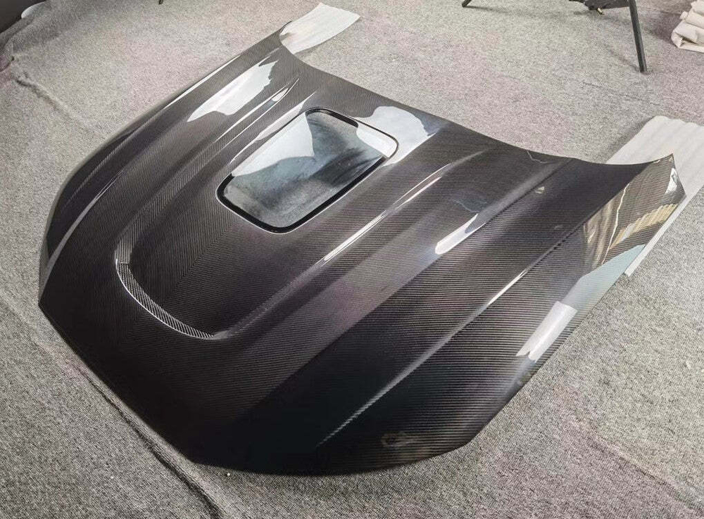 Карбоновый капот для AUDI A4 S4 B9 B9.5 2017+ Ауди аэродинамический обвес