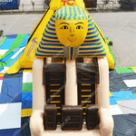 Коммерческий надувной батут "Пирамида"