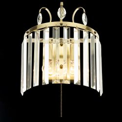 Citilux Инга CL335323 Бра хрустальное с выключателем Бронза