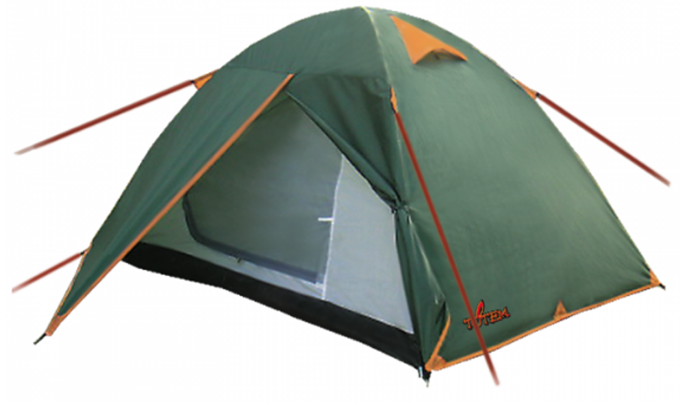 TOTEM Палатка TEPEE 2  (V2) зеленый