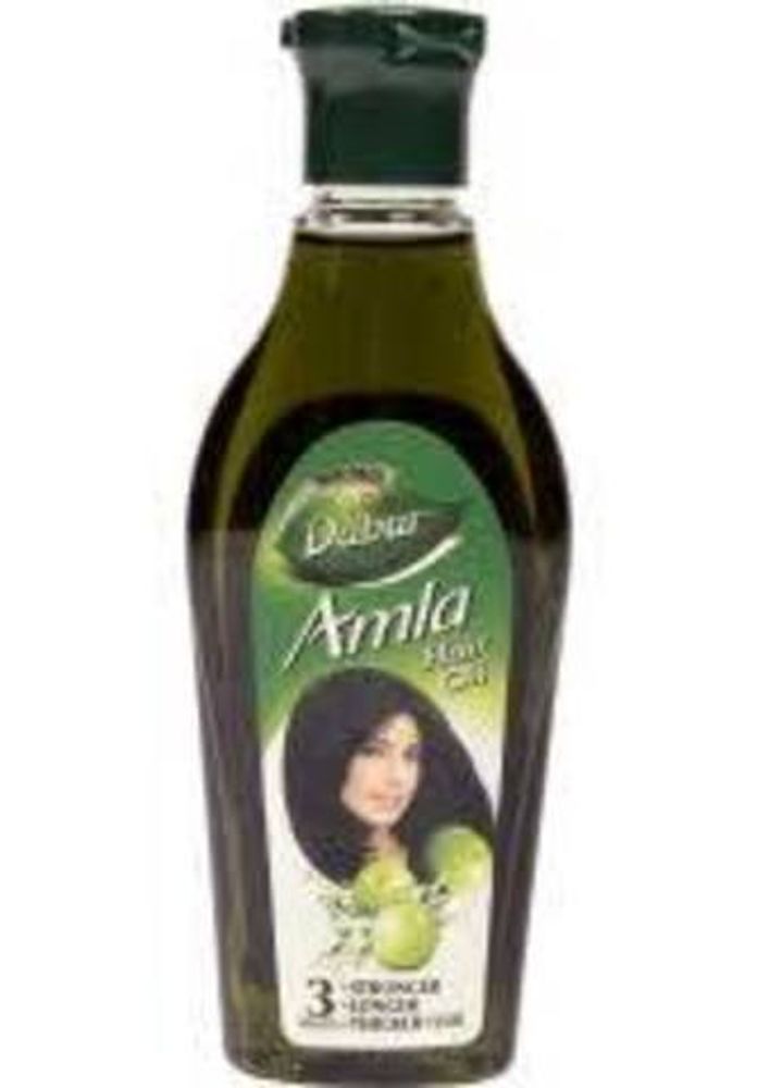 Масло для волос Dabur Amla Дабур Амла, устраняет ломкость, укрепляет корни, против выпадения, предотвращает преждевременную седину 90 мл