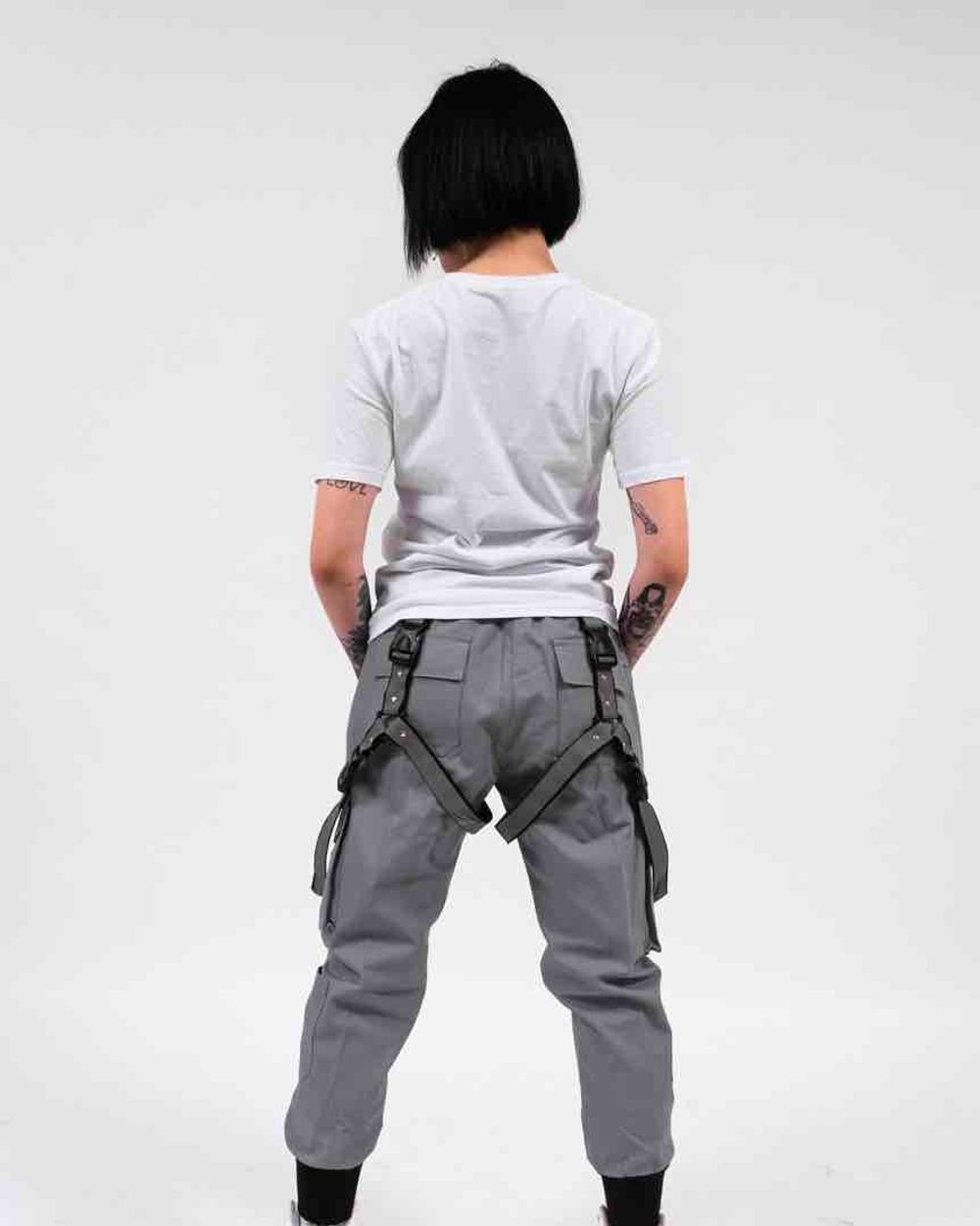 Джоггеры Jogger Street Night Rave Серые