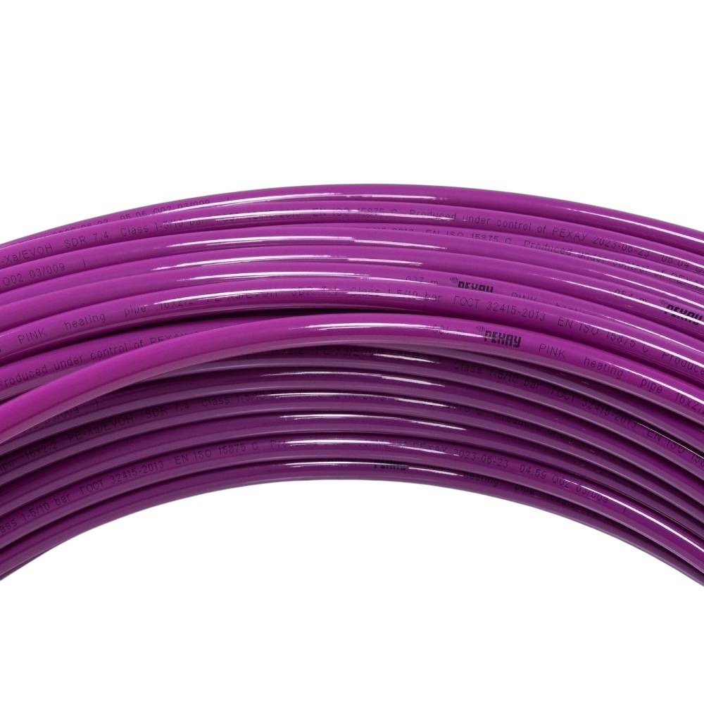 Труба отопительная РЕХАУ pink 25x3,5 из сшитого полиэтилена PE-Xа