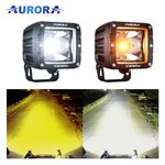 Светодиодная фара Aurora комбинированный белый и жёлтый свет