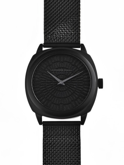 Кварцевые часы Black Hole, монохром