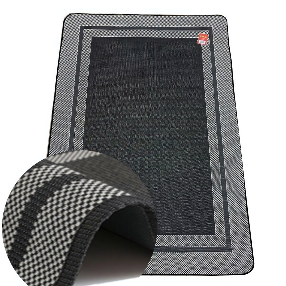 Коврик придверный ZALEL 80x120 3015 Black