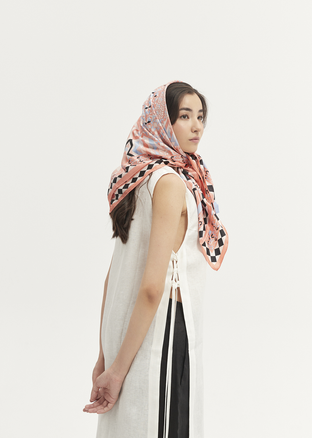 Платок, шелк