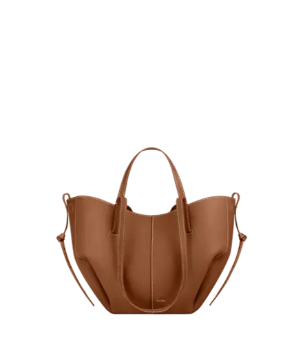POLENE СУМКА CYME MINI, ЦВЕТ ВЕРБЛЮЖЬЕЙ ШЕРСТИ