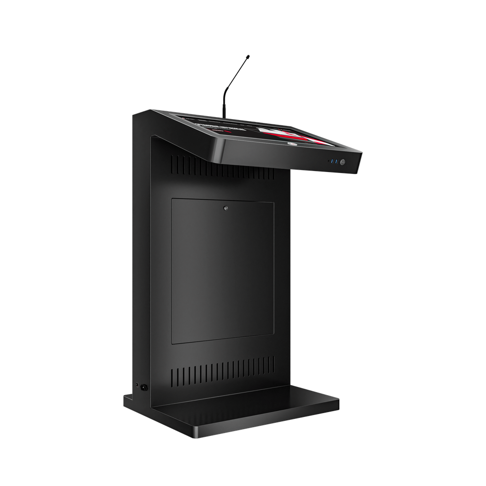 Интерактивная трибуна Double 19" с рекламным дисплеем