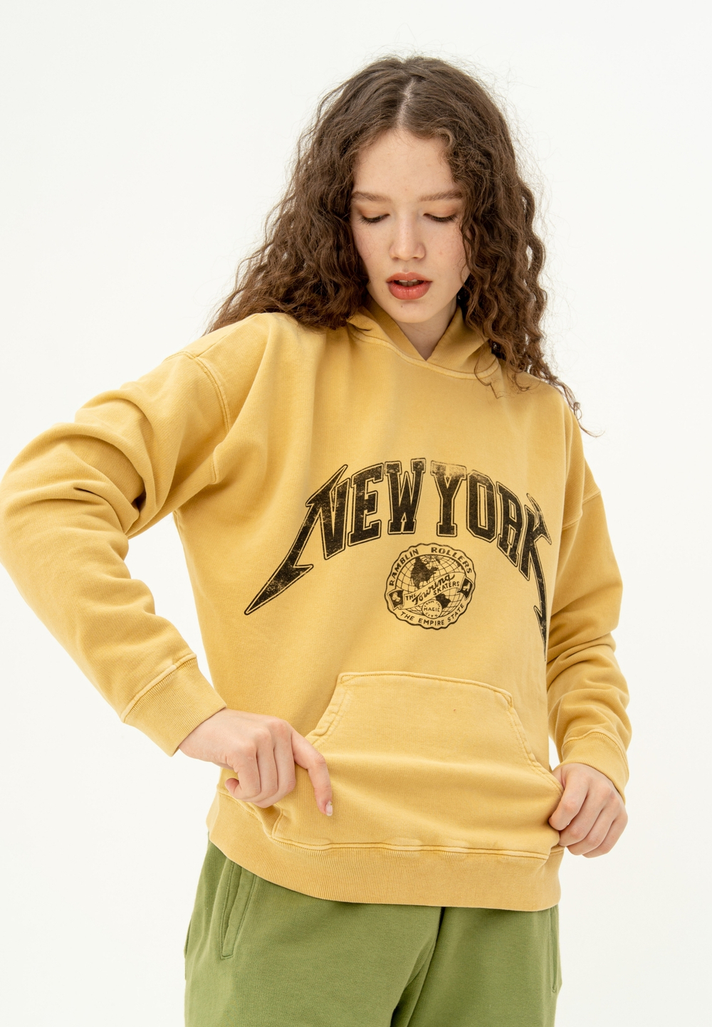 Худи Bowery NYC "New York" Honey