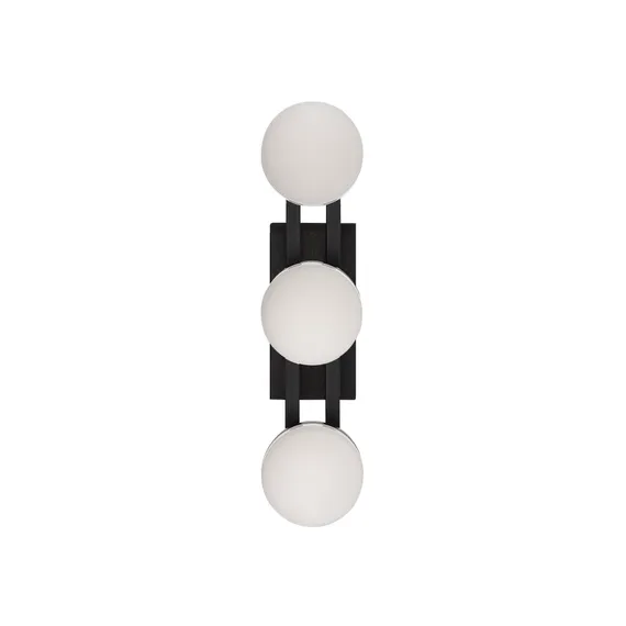 SL6610.401.03 Светильник настенный ST-Luce черный/белый LED 1*6W 4000K MONRO