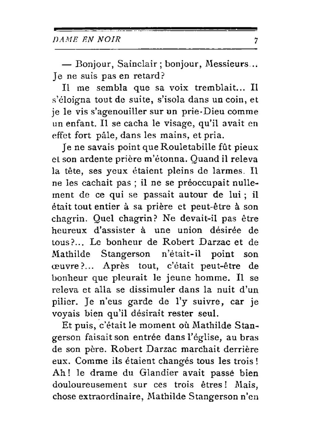 Le parfume de la dame en noir | Gaston Leroux