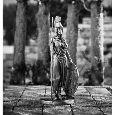 Оловянная фигурка Афина