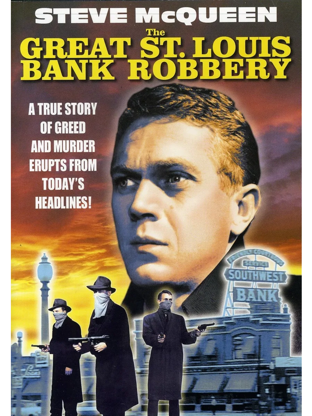 Большое ограбление банка в Сент-Луисе (1959) (DVD-R)