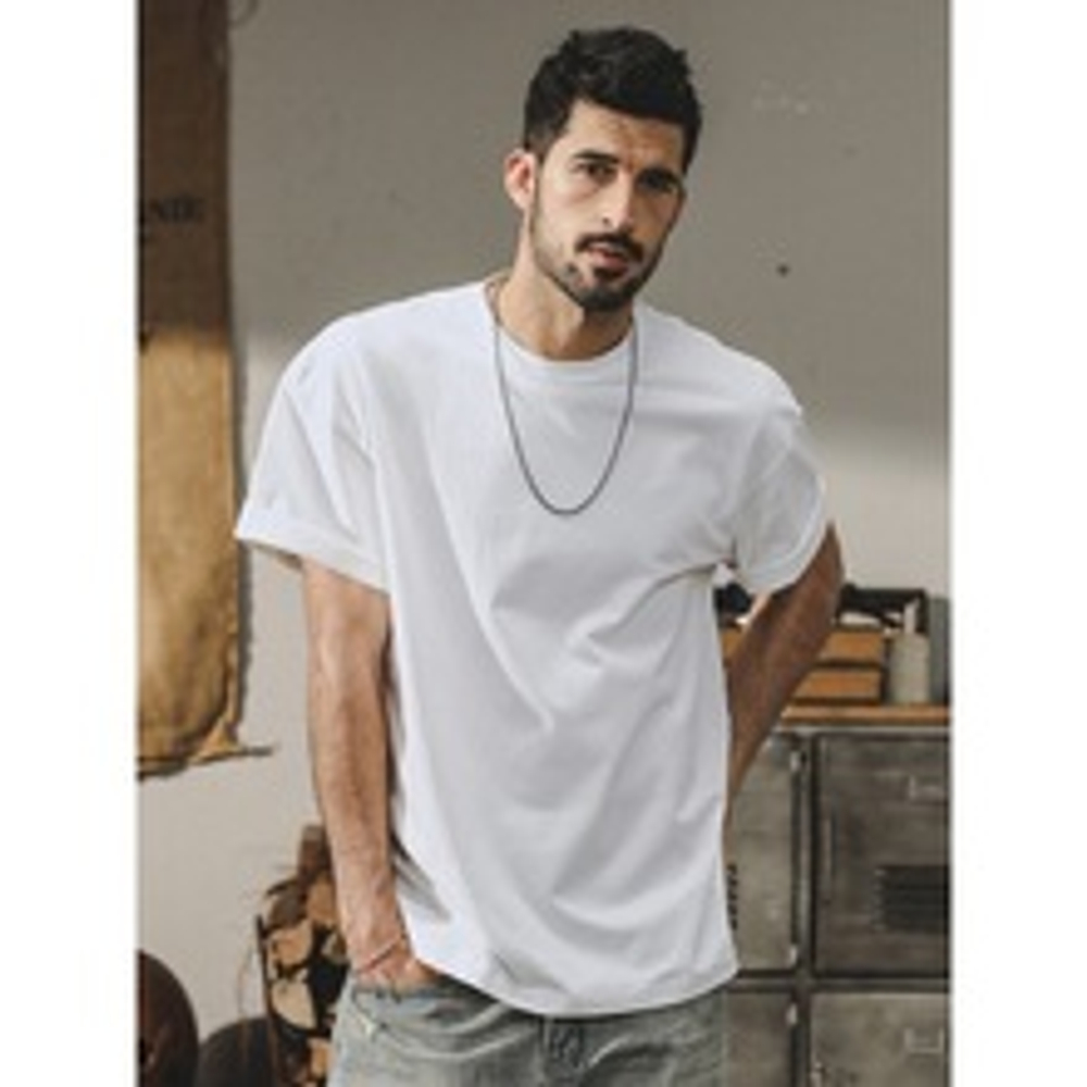 Футболка мужская короткий рукав ,круглый ворот,гладкий хлопок 250 г .