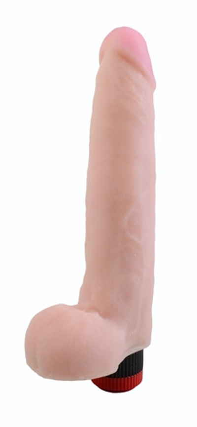Фаллический вибратор ANDROID V - 22 см. (Цвет: телесный)