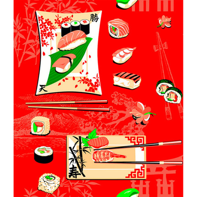 Полотно вафельное, 160 г/м2, ш. 40 см, пр-во Россия