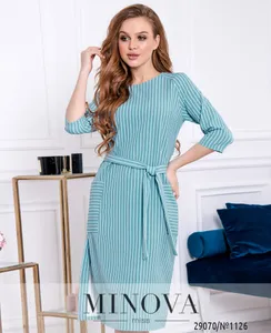Платье 1126-бирюзовый Minova