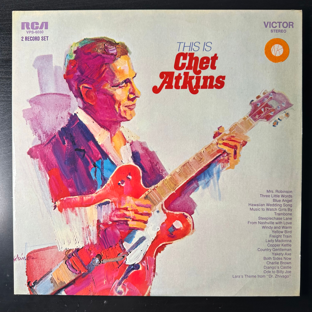 Chet Atkins ‎– This Is Chet Atkins 2LP (Германия 1970г.)