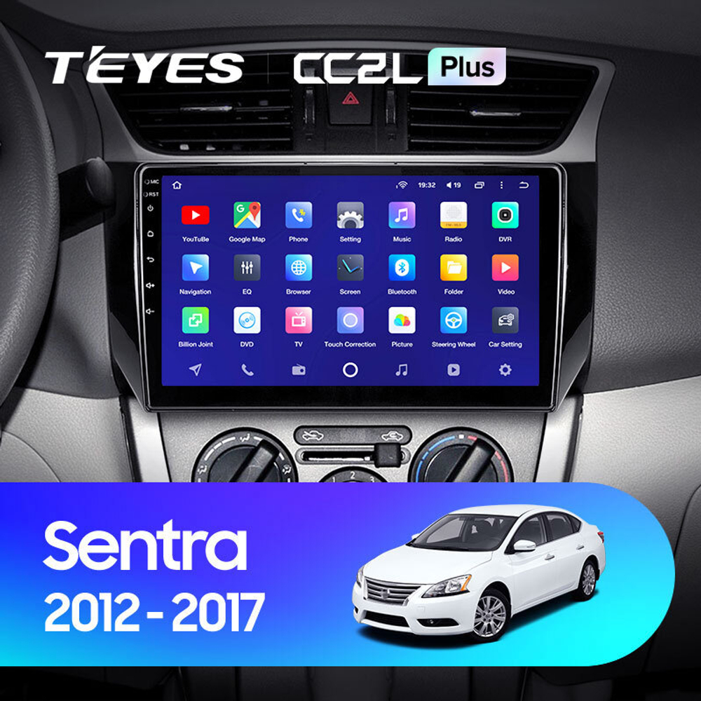 Teyes CC2L Plus 10,2" для Nissan Sentra 2012-2017