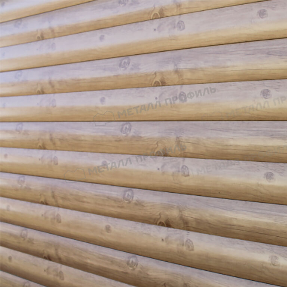Сайдинг металлический Woodstock ECOSTEEL Текстурированный 0.5мм Сосна (в наличии)
