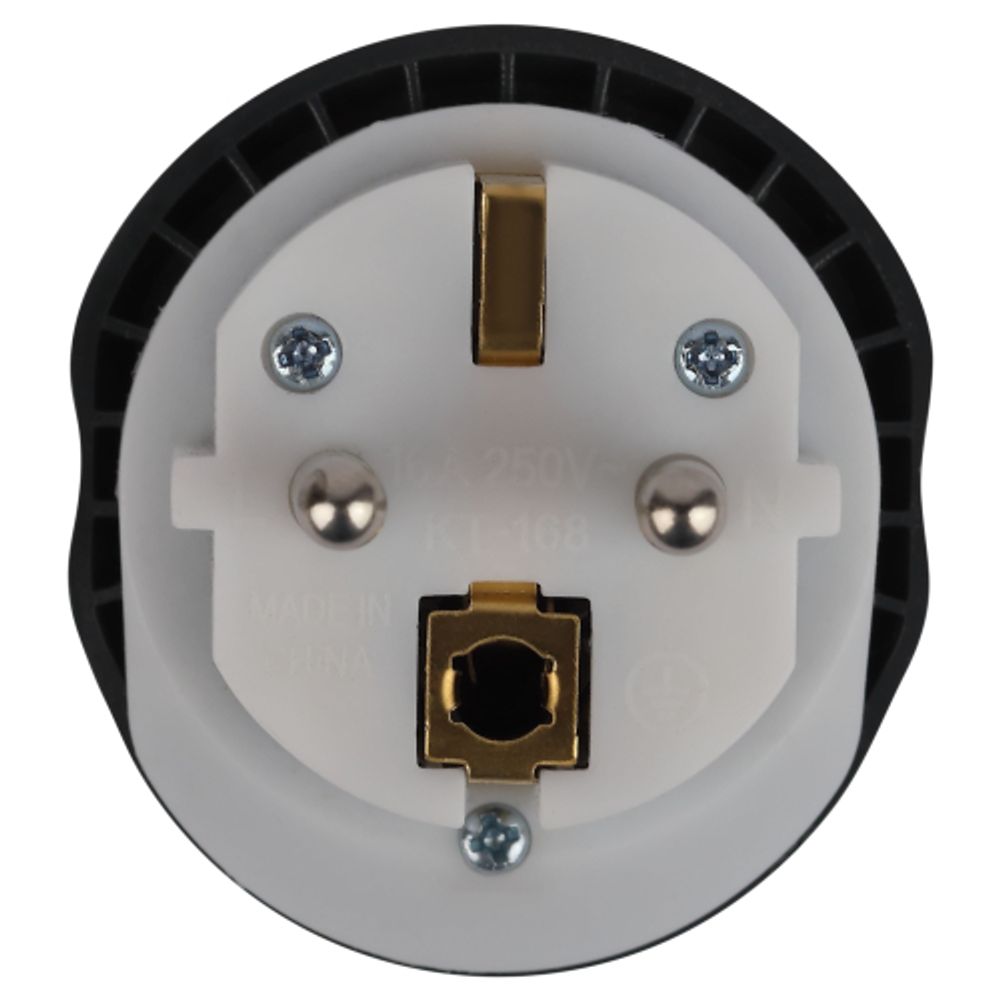 Разветвитель электрический ЭРА SP-1e-UVL универсальный на 1 розетку 16А белый