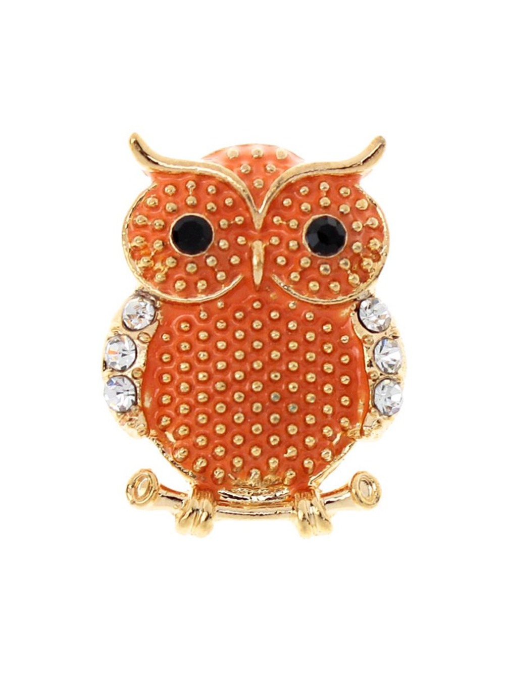 Мини брошь женская "Сова"