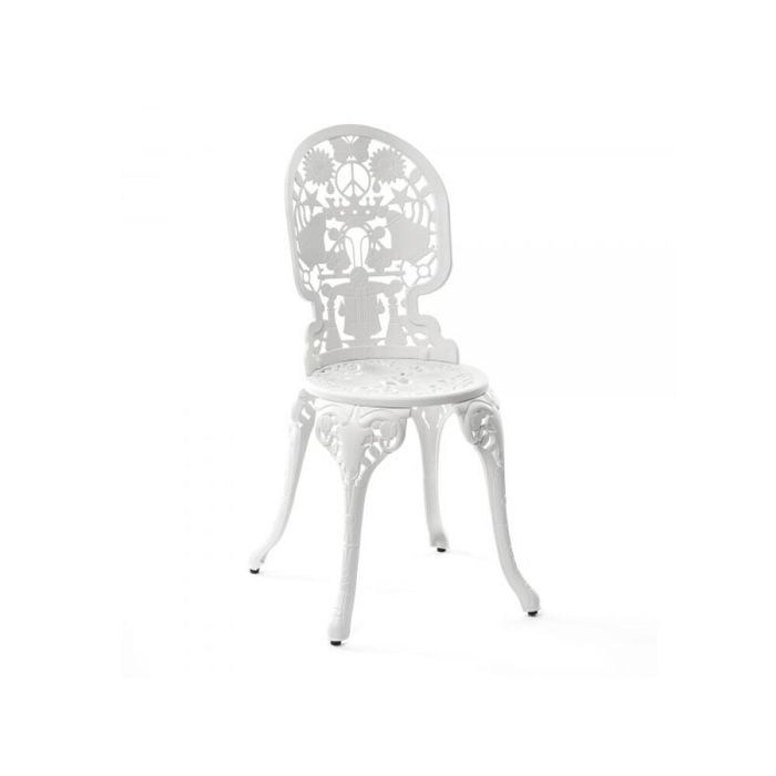 Стул Seletti Aluminium White 18686_BIA