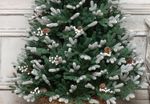 Заснеженная ель с шишками «Амелия» (литая хвоя) 150 см / 1.5 м