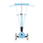 Самокат Globber Junior Foldable Fantasy Lights голубой
