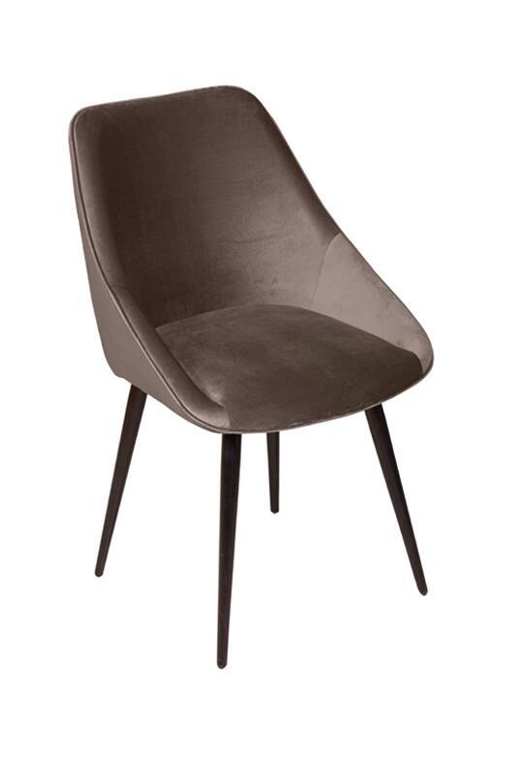 Стул Neo бархат антрацит 14/опора конус