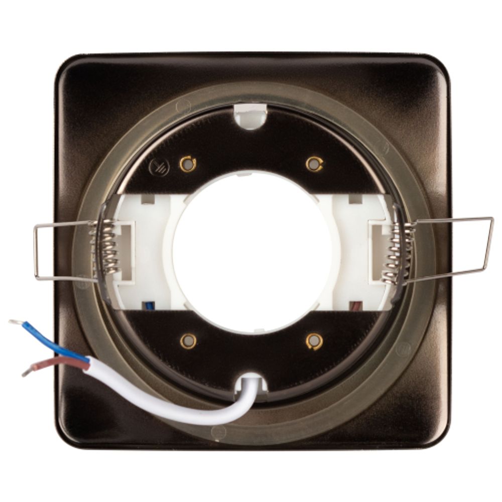 Светильник встраиваемый ЭРА KL71 SN /1 (к) под лампу GX53 сатин никель термокольцо в комплекте