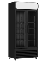 Витрина холодильная Nord RSC 600 GBB черная