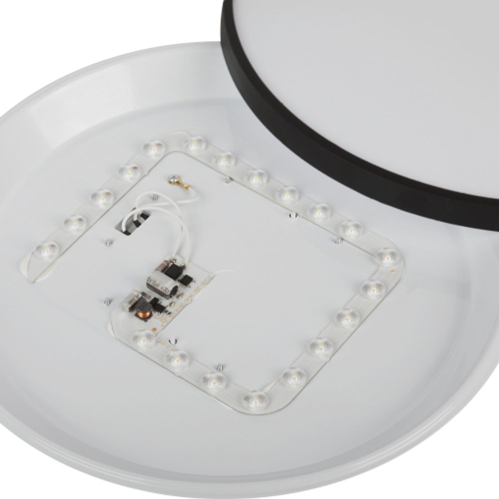 Светильник потолочный светодиодный ЭРА Классик без ДУ SPB-6 Slim Base BK 36W-5K 5000К | Светильники SPB-6 без ДУ