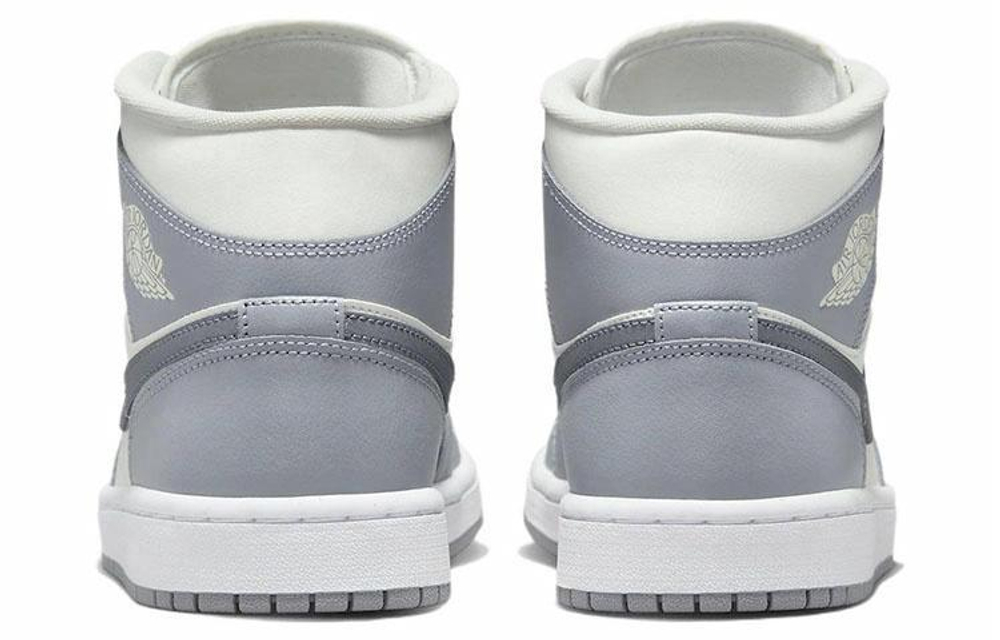 Кроссовки Jordan Air Jordan 1 Mid "Grey Sail" Dior2.0 (Женская размерная сетка)