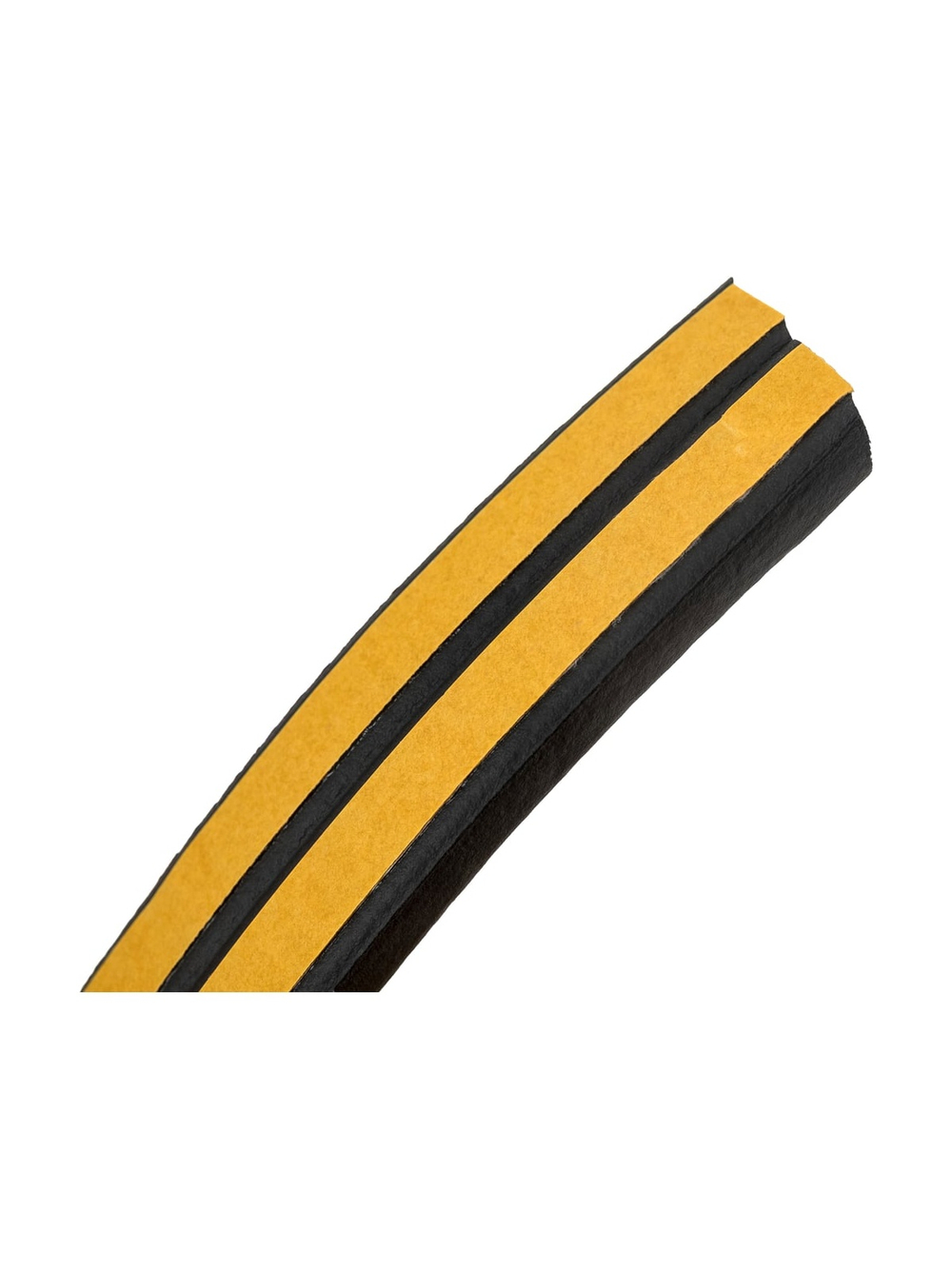 Самоклеящийся уплотнитель Gigant D100 9х7,4 мм черный GSAI-9-7