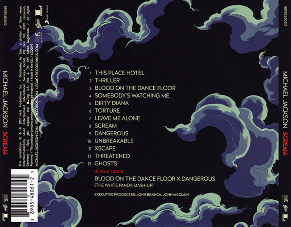 CD Michael Jackson - Scream (Великобритания 2017г.)