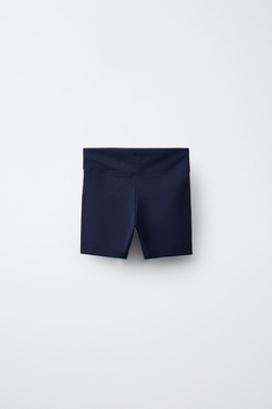 ZARA СПОРТИВНЫЕ ВЕЛОСИПЕДКИ С ЛАМПАСАМИ, МОРСКОЙ СИНИЙ