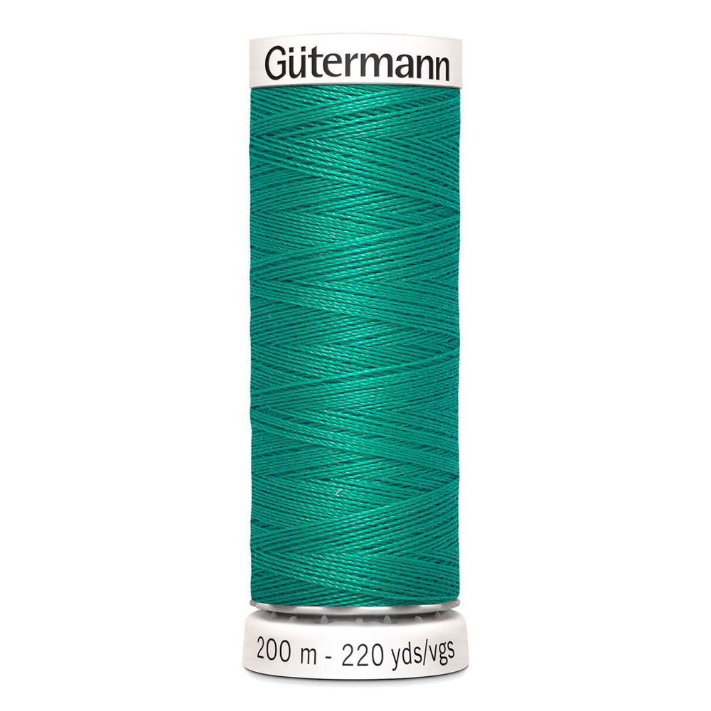 01 Нить Sew-All 100/200 м для всех материалов, 100% полиэстер Gutermann 748277 (235 изумрудный)