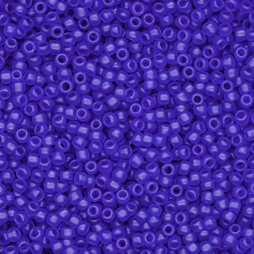 Японский бисер TOHO Round 15/0 (№8F), прозрачный матовый