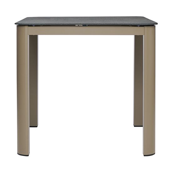 Стол обеденный leif, 80х80 см, серо-бежевый
