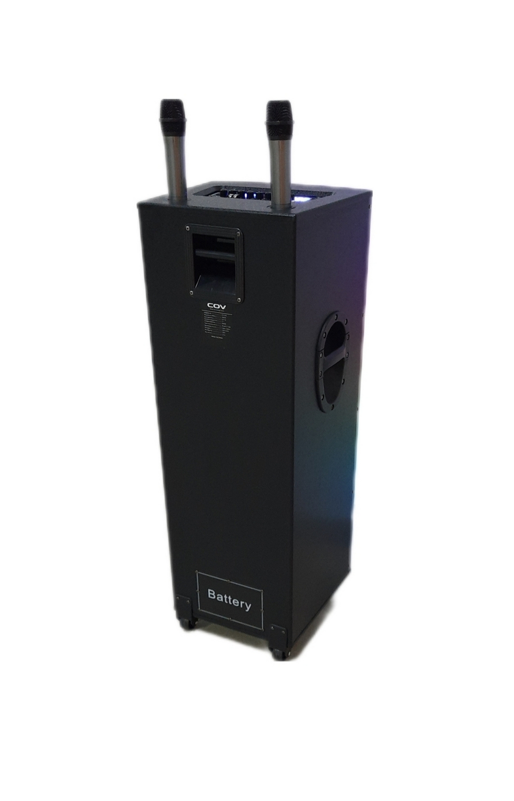 Напольная колонка COV CV-512 (100W/FM/USB/BT) караоке