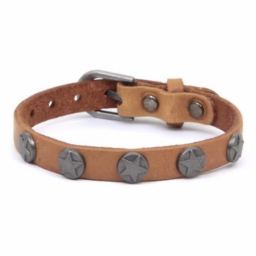 Браслет Звезды в круге 5 шт ( рыжий )